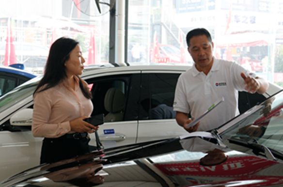 市商务委消费处余晓玲处长一行莅临环宇考察诚信建设工作