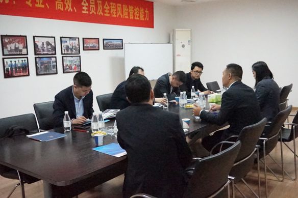 广汇汽车西南大区相关领导莅临环宇洽谈合作事宜