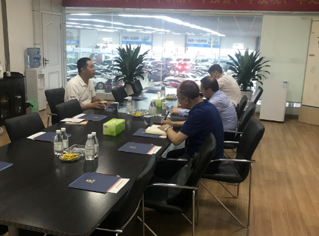 巴南区商务委党组书记苏政荣一行到我司视察