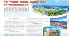“产业集群+物流枢纽+通道共建”模式实践