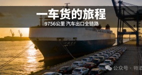 9756公里，4809台车：一艘滚装船里的汽车出口全链路