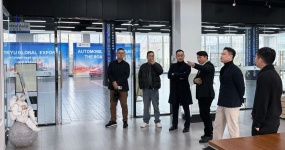 天津华图汽车总经理史运昇一行莅临重庆环宇汽车，  共商二手车出口合作事宜